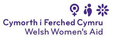 Welsh Women's Aid Purple text Logo