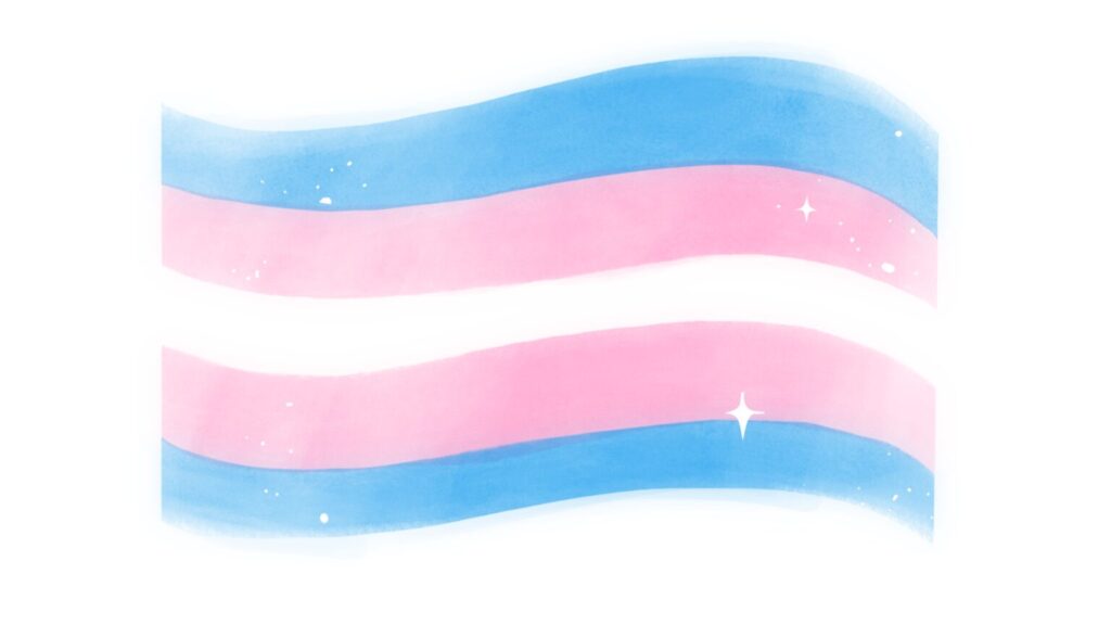 Trans flag